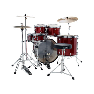 TAMA RM52KH6-CPM Rhythm Mate Limited 5-Pc Drum Set w/Hdware&Throne, Candy Apple Mist