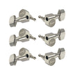 Taylor Acoustic Guitar Tuners, 1:18, 6-String, Polished Nickel