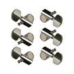 Taylor Acoustic Guitar Tuners, 1:18, 6-String, Smoked Nickel