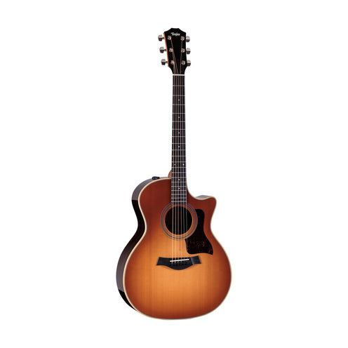 Taylor 414ce Studio Special Ed RW/Spruce Acoustic Guitar w/Case, Honeyburst