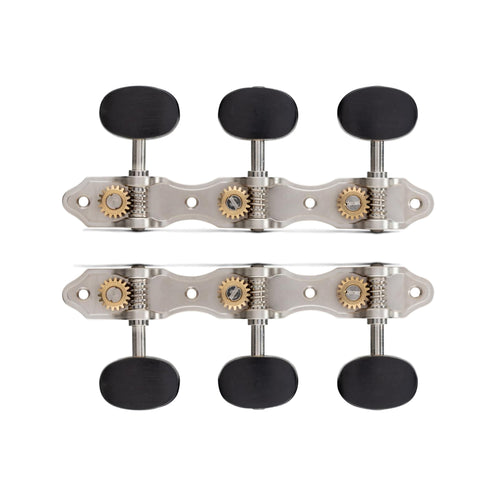 Taylor Guitar Tuner Set, Nickel, Slot Head, 6 String