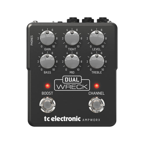 TC Electronic Ampworx Dual Wreck Preamp Guitar Pedal