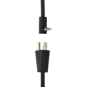 Rockboard by Warwick Flat TRS to MIDI Cable, Type A, 30 cm / 11 13/16 Inch, Black