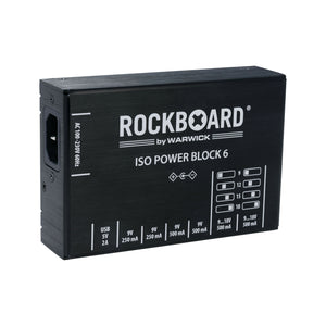 Rockboard by Warwick ISO Power Block V6 IEC Multi Power Supply