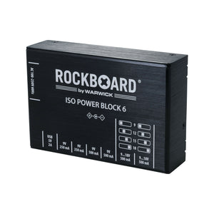 Rockboard by Warwick ISO Power Block V6 IEC Multi Power Supply
