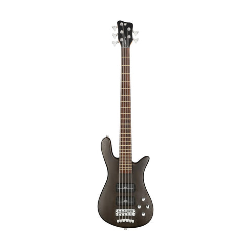 Warwick RockBass Streamer Standard 5-String Bass Guitar, Nirvana Black Transparent Satin