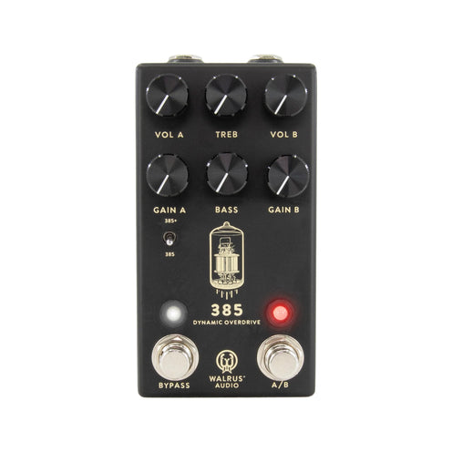 Walrus Audio 385 Overdrive MKII Guitar Effects Pedal, Black