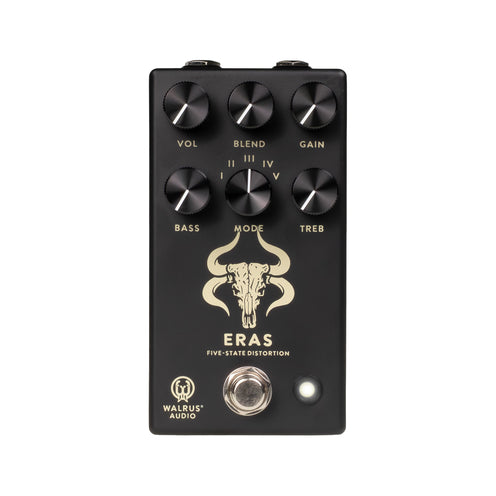 Walrus Audio Eras Five-State Distortion Guitar Effects Pedal, Black