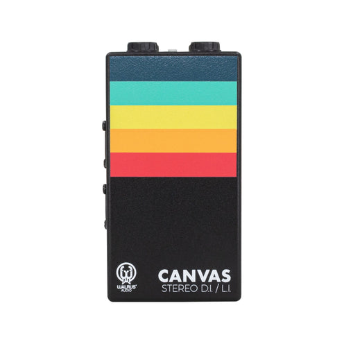 Walrus Audio Canvas Stereo Dual Line Isolator Guitar Effects Pedal, 2025