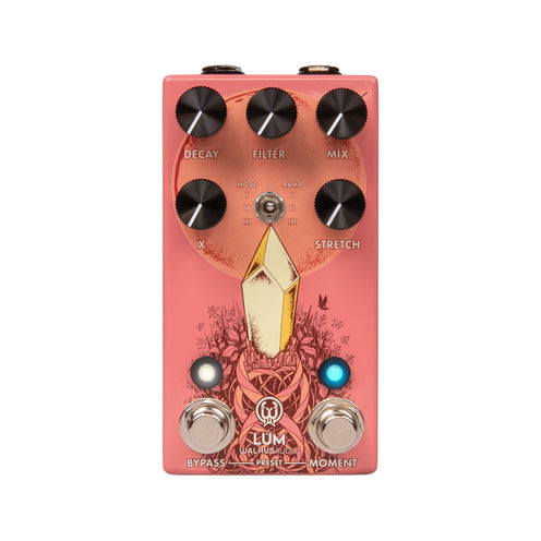 Walrus Audio Lum Texture Engine Guitar Effects Pedal, Guava