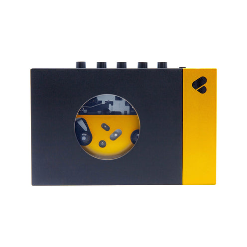 We Are Rewind Black/Yellow Cassette Player, Amy