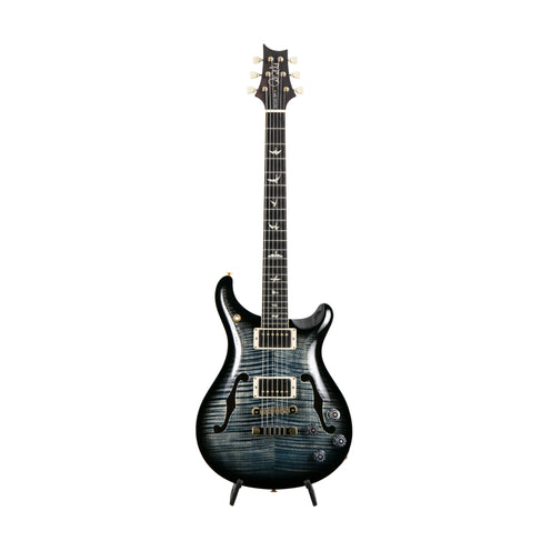 PRS McCarty 594 Hollowbody II 10-Top Electric Guitar, Custom Color, Charcoal Smokeburst, 338XXX
