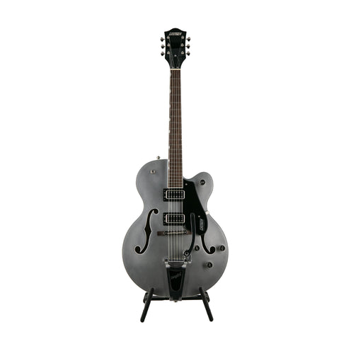 Gretsch G5420T Electromatic Classic Hollow Body Single-Cut Bigsby, Airline Silver, CYGC2204XXXX