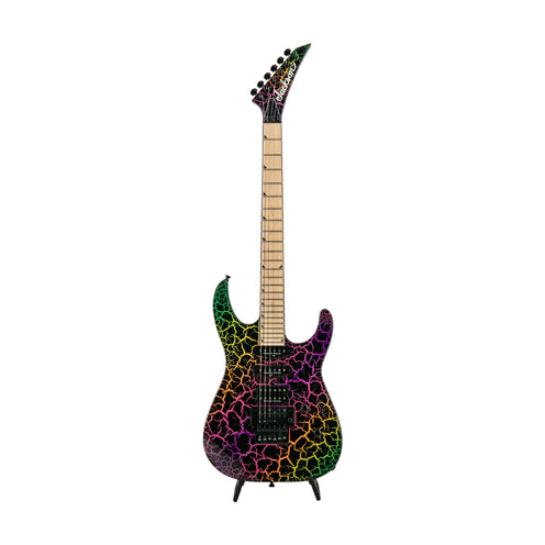 Jackson SL3M Pro Series Soloist Electric Guitar, Maple FB, Rainbow Crackle, CYJ210XXXX
