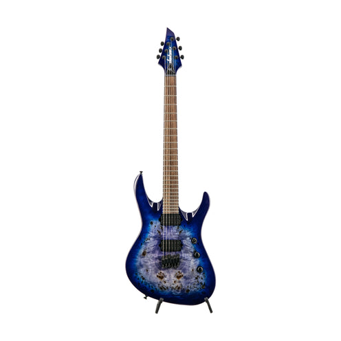 Jackson Pro Series Signature Chris Broderick Soloist HT6P, Laurel FB, Transparent Blue, ICJ221XXXX