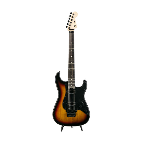 Charvel Pro-Mod So-Cal Style 1 HH FR E Electric Guitar, Ebony FB, 3-Tone Sunburst, MC23XXXX