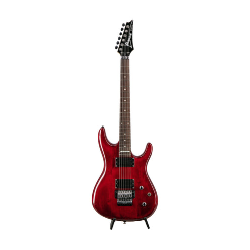 Ibanez JS100 Joe Satriani Signature Electric Guitar, Transparent Red, I12062ZZZZ