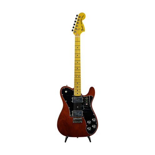 Fender American Vintage II 75 Telecaster Deluxe Electric Guitar, Maple FB, Mocha, V1YYYY