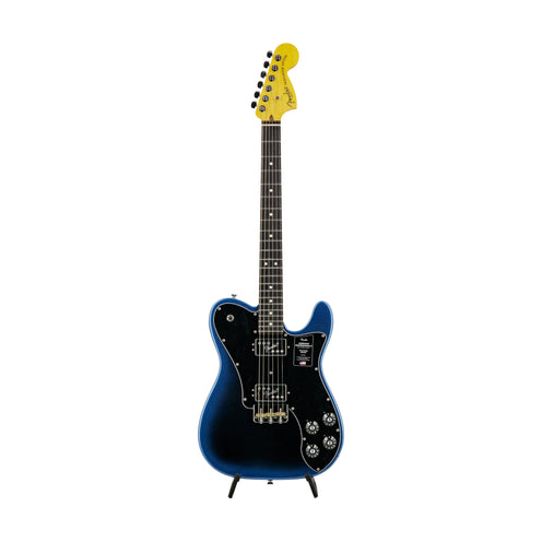 Fender American Professional II Telecaster Deluxe Electric Guitar, RW FB, Dark Night, US2306XXXX