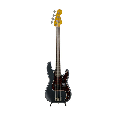 Fender Ltd Ed Vintera II Roadworn 60s Precision Bass Gtr, RW FB, Charcoal Frost Metallic, MX2508XXXX