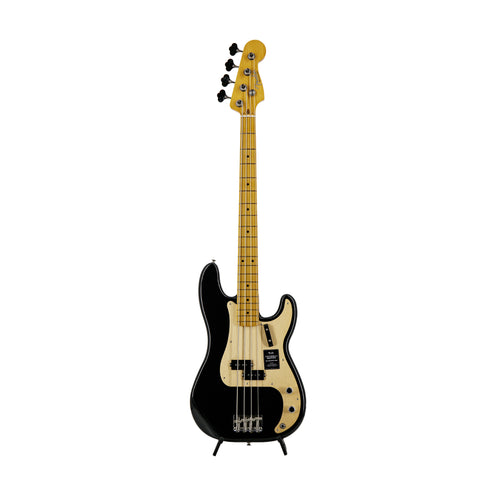 Fender Vintera II 50s Precision Bass Guitar, Maple FB, Black, MX2309XXXX