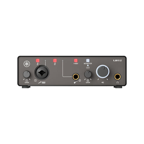 Yamaha UR12MK3 USB-C Audio Interface, Black
