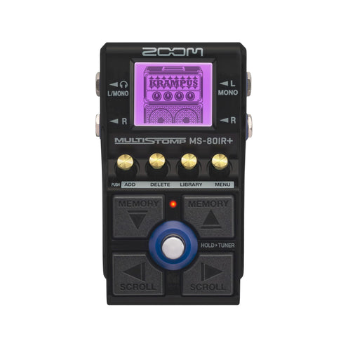 Zoom MS-80 IR+ Amp Sim and Multi-Effects Pedal