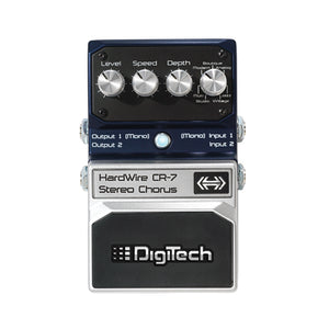 Digitech CR-7 Hardwire Stereo Chorus Guitar Effects Pedal