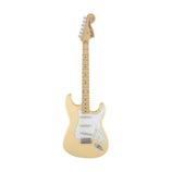 Fender Artist Yngwie Malmsteen Stratocaster Guitar, Scalloped Maple FB, Vintage White