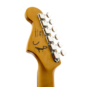 Squier J Mascis Signature Jazzmaster Electric Guitar, Laurel FB, Vintage White