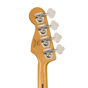 Squier Classic Vibe 70s Jazz Bass Guitar, Maple FB, Black