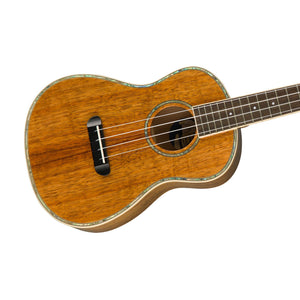 Fender Montecito Tenor Ukulele w/Bag, Walnut FB, Natural