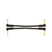 Fender Deluxe Series Patch Cable, Black Tweed, 2 Pack