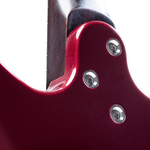 Harmony Standard Series Rebel Electric Guitar w/Case, RW FB, Burgundy