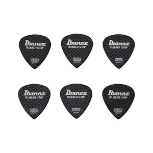 Ibanez PPA16MRG-BK .8mm Grip Wizard Series Rubber Grip, Black, 6pcs