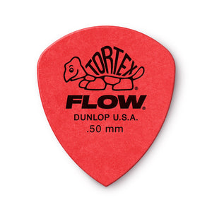 Jim Dunlop 558P.50 Tortex Flow Standard Guitar Picks, Pack of 12