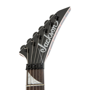 Jackson X Series Soloist SLX Crackle Electric Guitar, Laurel FB, Orange Crackle