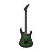 Jackson Pro Series Dinky DK2Q Electric Guitar, Ebony FB, Transparent Green Burst