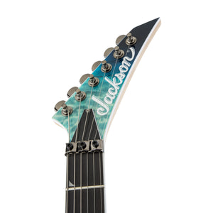 Jackson Pro Series Soloist SL2Q MAH Electric Guitar, Ebony FB, Caribbean Blue Fade