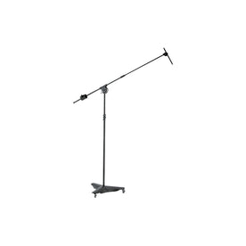 K&M 21430-500-55 Overhead Microphone Stand, 5/8inch, Black