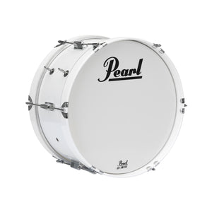 Pearl MJB2008/CXN-33 20x8inch Junior Marching Bass Drum w/MCH-20B Carrier, Pure White