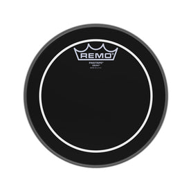 Remo ES-0608-PS 8inch Batter Pinstripe Ebony Drum Head