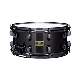 TAMA LBR1465 14x6.5inch SLP Black Brass Snare, Black Nickel Plating w/Black Nickel Hardware
