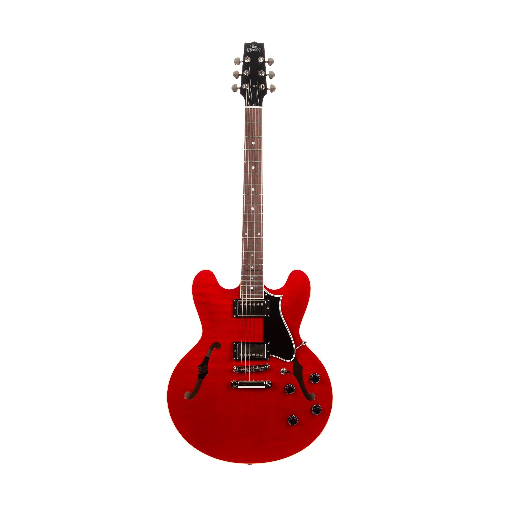 Heritage Standard H-535 Semi-Hollow Electric Guitar with Case, Trans Cherry
