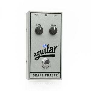 Aguilar Ltd Ed 25th Anniversary Silver Grape Phaser Bass Guitar Effects Pedal