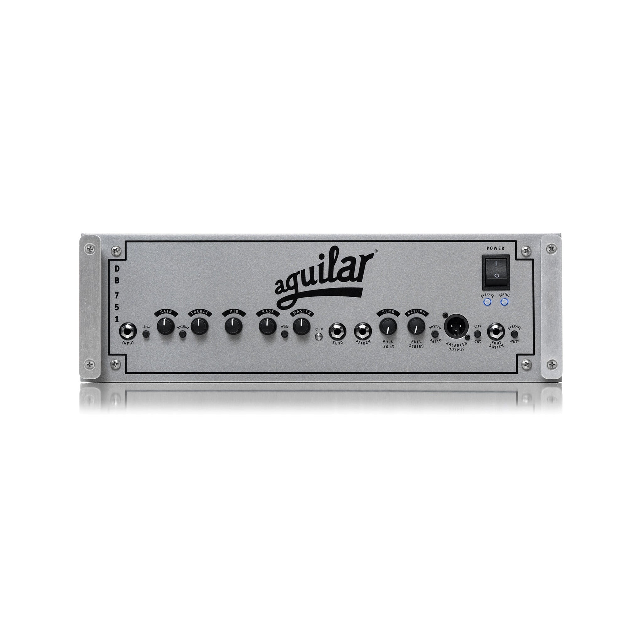 Aguilar DB 751 750W Hybrid Bass Amplifier Head, EU