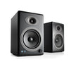 Audioengine A5+ Wireless Bluetooth Powered Bookshelf Speakers, Satin Black (Pair)