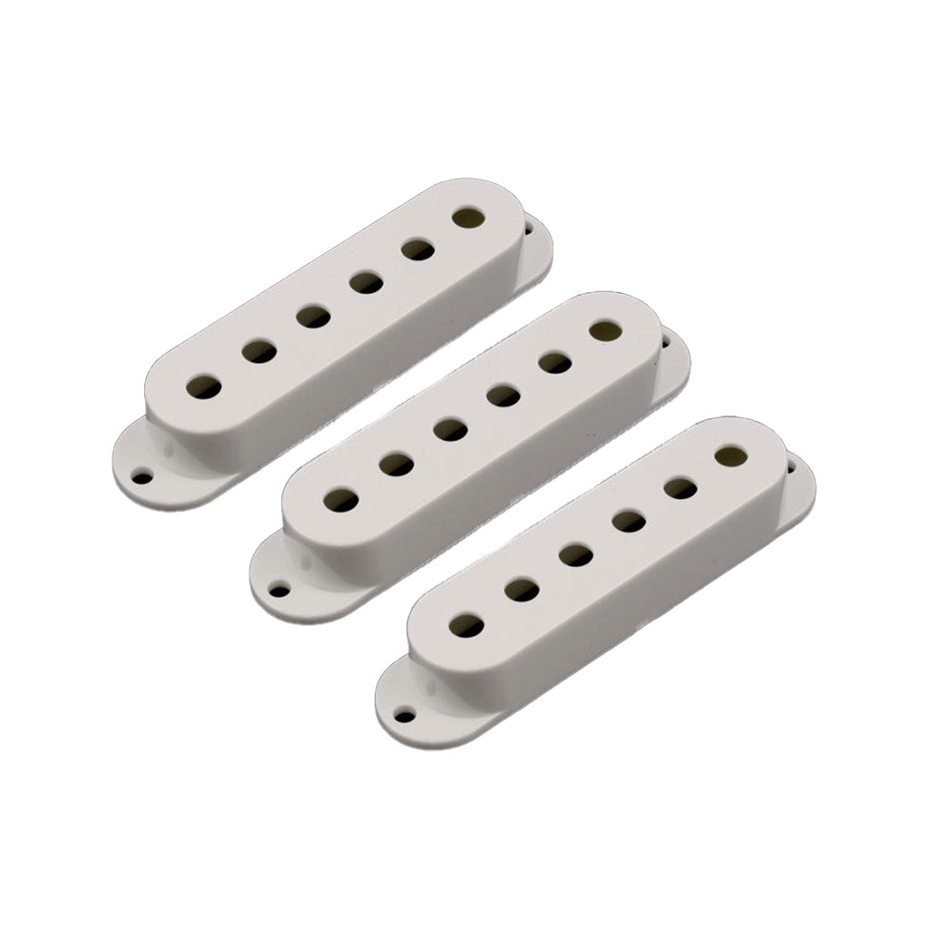 Allparts PC-0406-050 Parchment Guitar Pickup Covers for Stratocaster, Set of 3