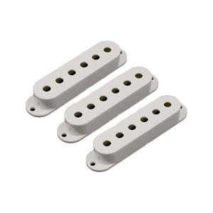 Allparts PC-0406-050 Parchment Guitar Pickup Covers for Stratocaster, Set of 3