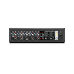Beringer 500-Watt 5-Channel Powered Mixer with Klark Teknik Multi-FX Processor, FBQ Feedback Detecti